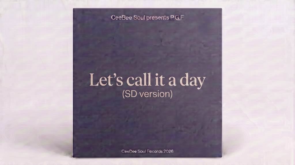 Lets’ call it a day (SD version) – P.G.F.<div class="wcmp-player-container product-501"><audio controlslist="nodownload" data-product="501"  volume="1" id="501" preload="none" data-lazyloading="none" class="wcmp-player  mejs-classic" data-duration="4:08" data-estimated_duration="112"><source src="https://www.ceebeesoulproductions.com/wp-content/uploads/wcmp/fd3642b130fbe93db9e89399db870cd9.wav" type="audio/wav" /></audio></div>